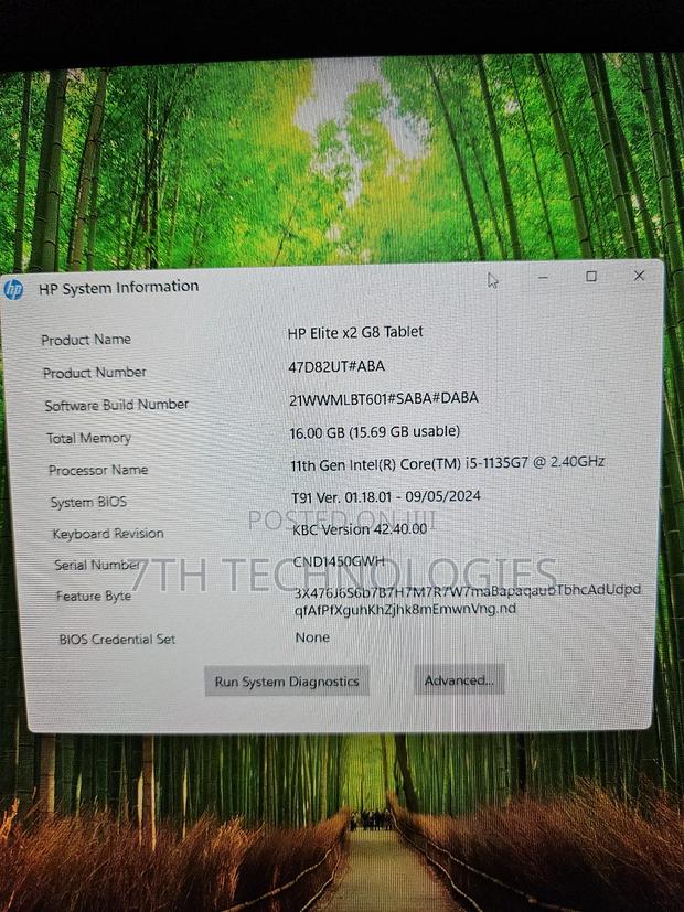 Laptop HP Elite X2 G8 16GB Intel Core I5 SSD 256GB photo 8