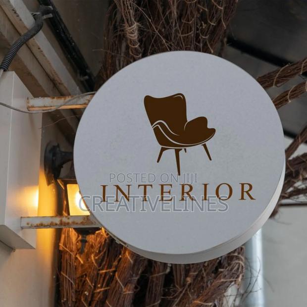 Outdoor Round Signage. · Photo 3