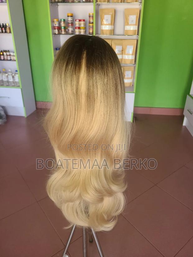 Blonde Wavy French Cut Wig photo 6