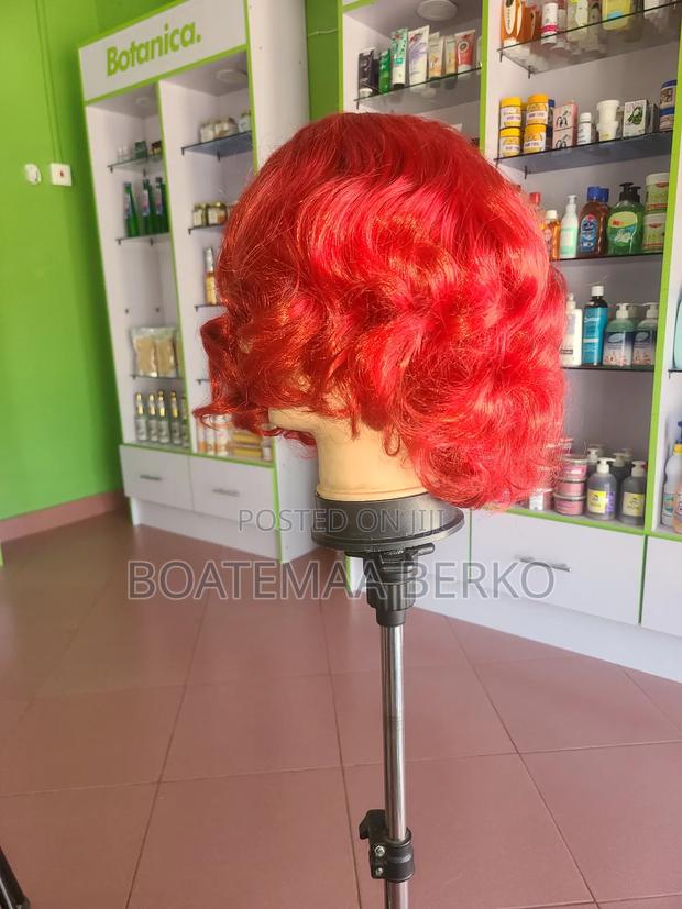 Red Wavy Wig photo 3