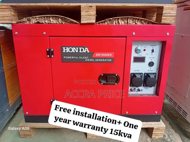 Easy Mobile 15kva Honda Diesel Silent 15kva Japan Generator · Photo 1