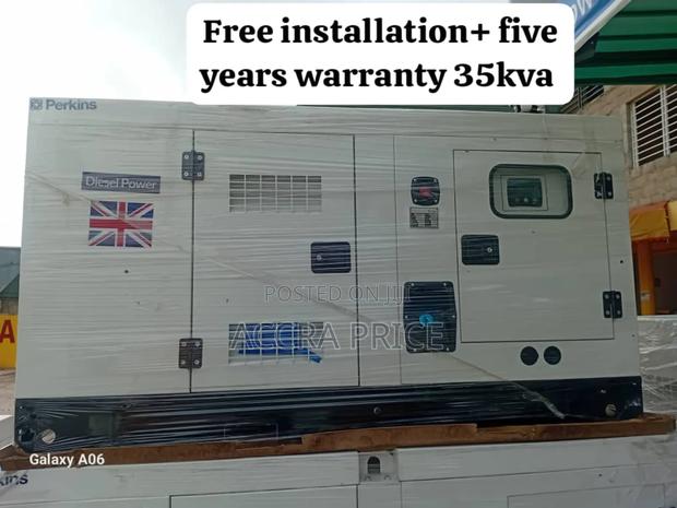 Max Power 35kva Perkins Diesel 35kva Silent Generator Uk · Photo 1
