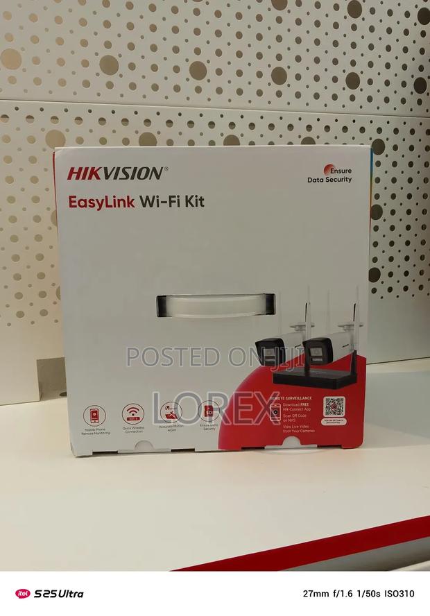 Hikvision 4mp Wifi Camera 2way Audio NVS Kitnks424w0h · Photo 3