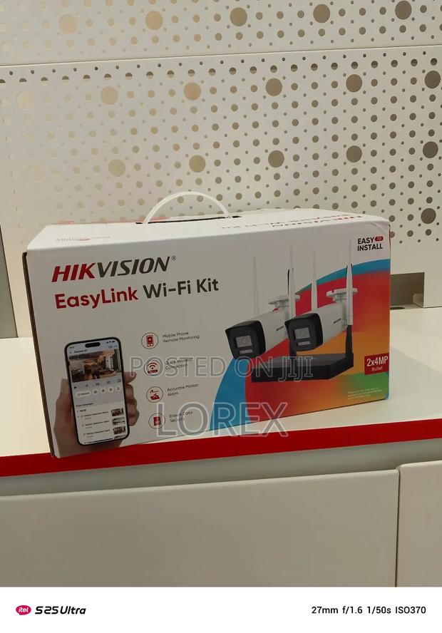 Hikvision 4mp Wifi Camera 2way Audio NVS Kitnks424w0h · Photo 4