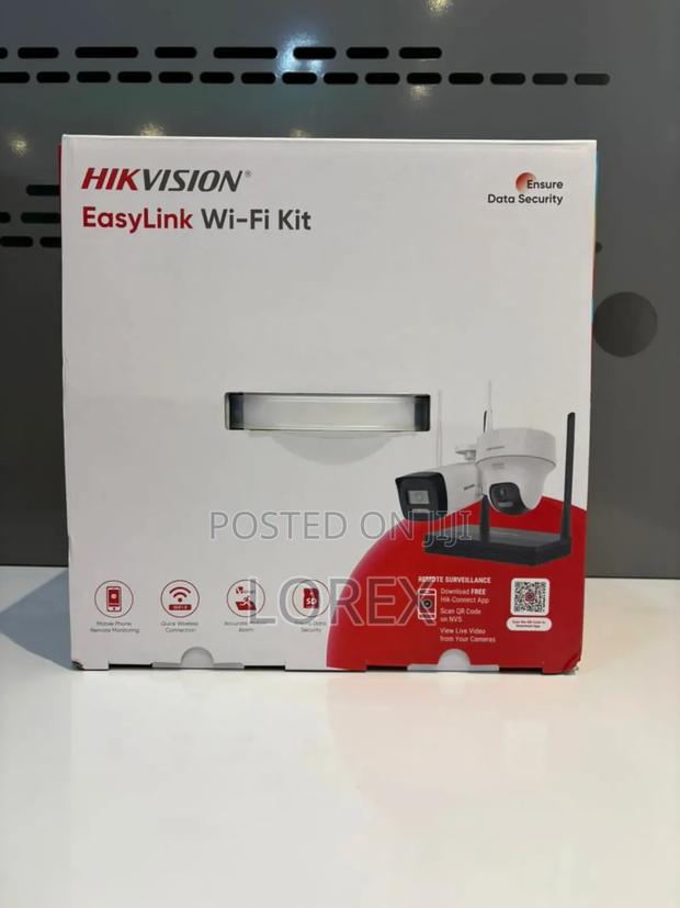 Hikvision 4mp Wifi Kit 2way Audio NVS Kit Nks424w02h · Photo 4