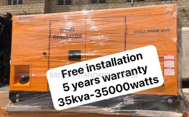 Natural Air Cooling System 35kva Diesel Genset · Photo 1
