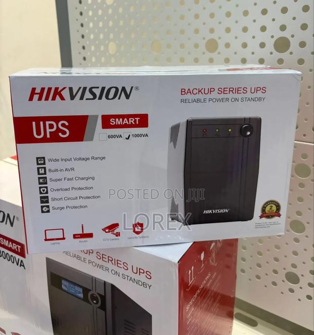 Hikvision Ups 1000va or 1kva Built-in (Avr)Ds-Ups1000 · Photo 4