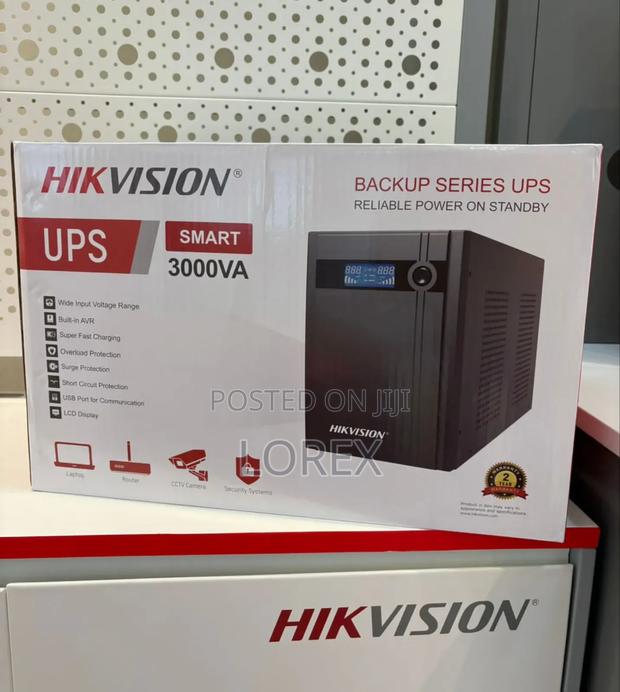 Hikvision 3000va or 3kva Ups Built in (Avr) Ds-Ups3000 · Photo 3