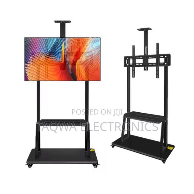 Up to 75 Inches Universal Mobility Tv Stand · Photo 2