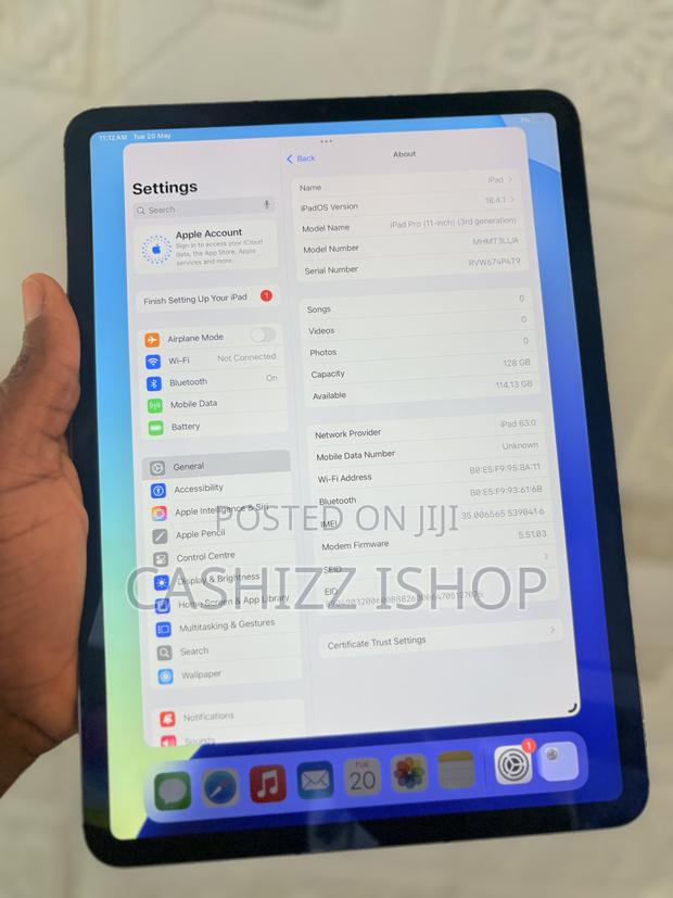 Apple iPad Pro 11 (2021) 128 GB Gray photo 3