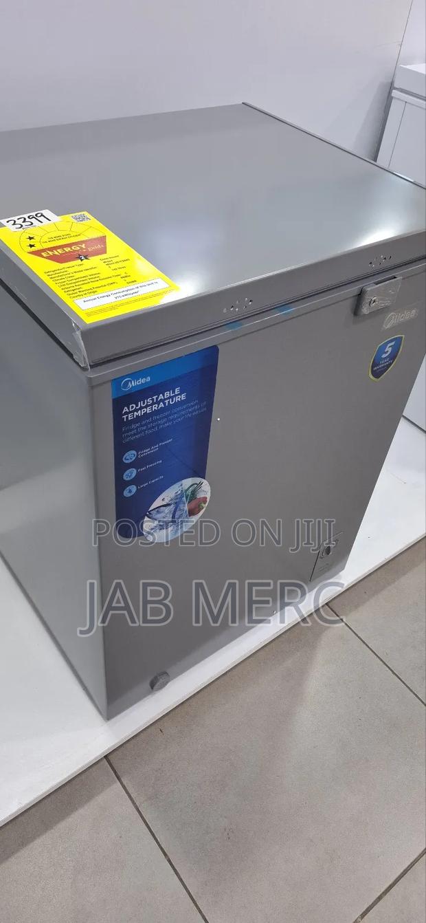 Promotion 142l Deep Freezer Midea Silver New Mini Freezer