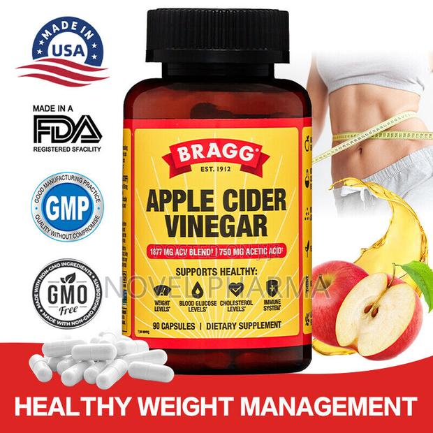 Bragg Apple Cider Vinegar - 60caps