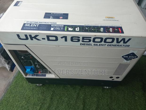 Diesel Silent Generator Uk Model 16500w Generator · Photo 1