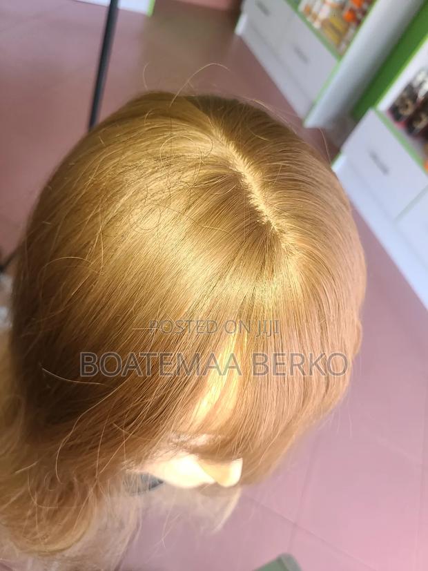 Brown Blonde French Cut Wig photo 8
