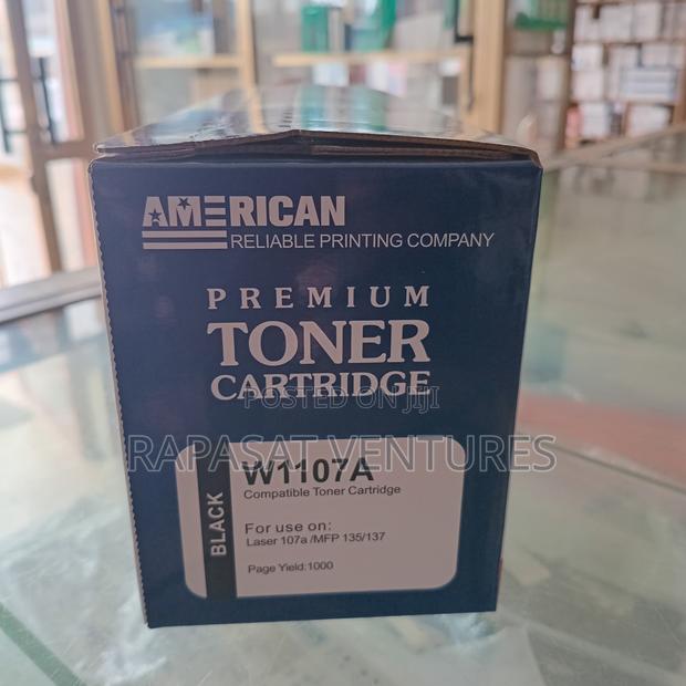 American 107a Black Toner Cartridge (W1107a) · Photo 4