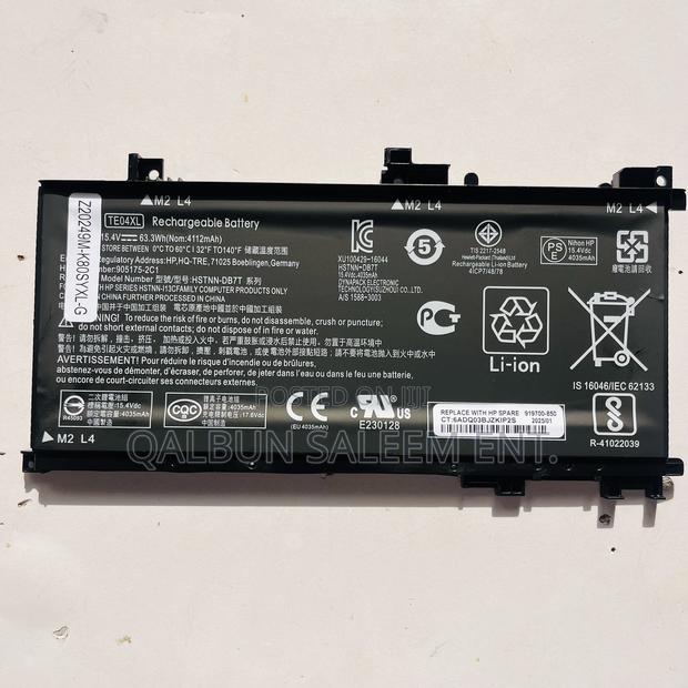Hp Te04xl Laptop Battery For Hp Omen 15-ax200 15-ax250wm