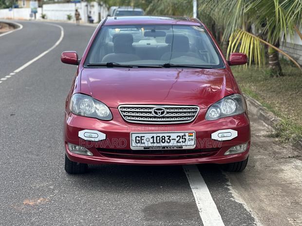 Toyota Corolla LE 2007 Red