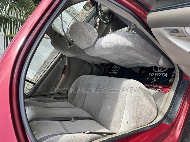 Toyota Corolla LE 2007 Red