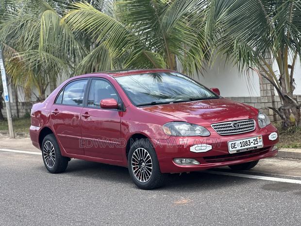 Toyota Corolla LE 2007 Red