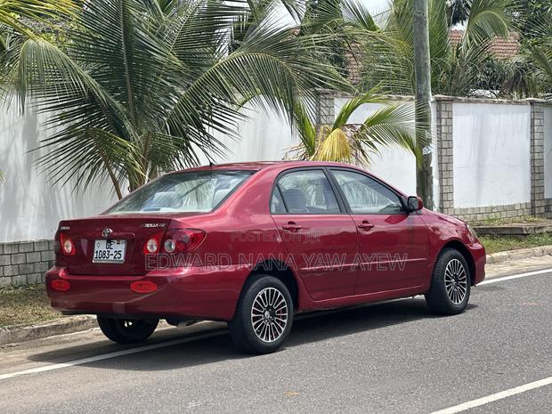 Toyota Corolla LE 2007 Red