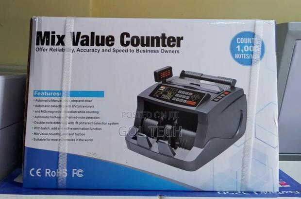 Bill Counting Machine Al-5500t Mix Value Counter, Money · Photo 3