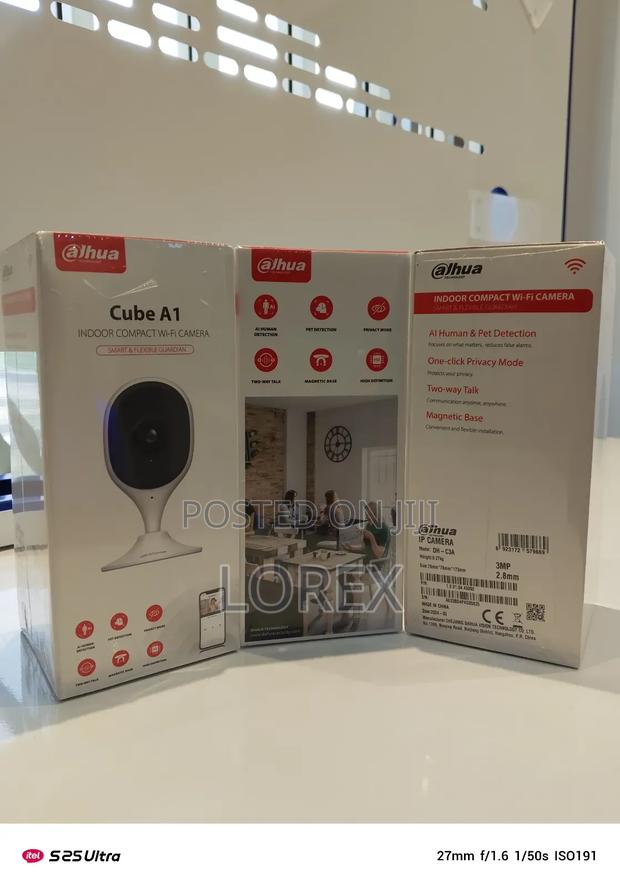 Dahua 3mp 2.8mm Wi-Fi Indoor Camera 2way Audio C3a Cube A1 · Photo 4