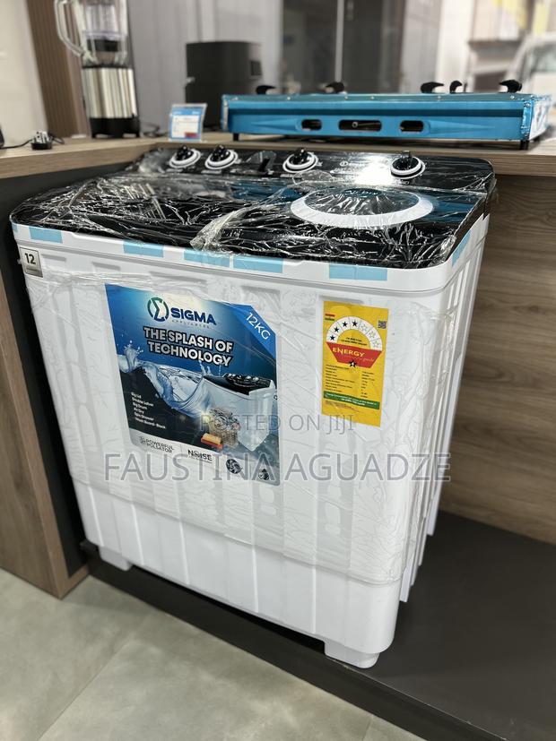 Sigma 10kg Twin Tab Washer