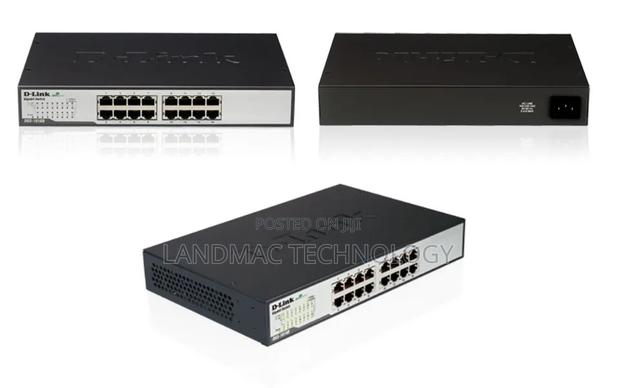 D-Link DGS-1016d 16 Port Gigabit Desktop Switch · Photo 2