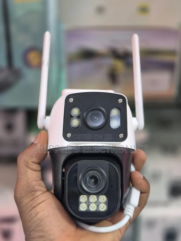 V380 Dual Lens Hd CCTV Camera.
