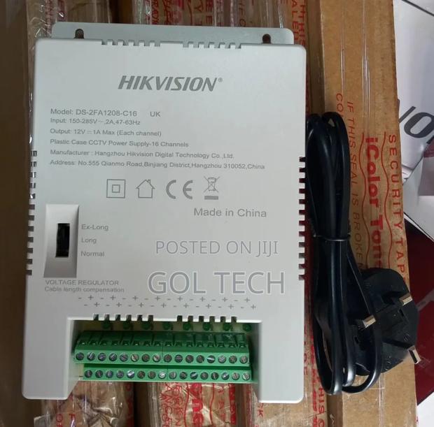 16ch CCTV Power Supply Hikvision Ds-2fa1208-C16 · Photo 4