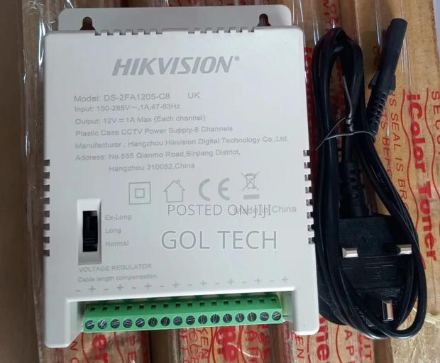 8ch Hikvision Power Supply Ds-2fa1205-C8 · Photo 3