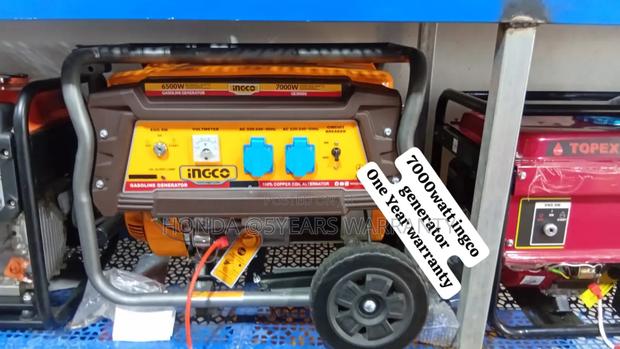 Big Generator Savings Ingco 7.5kva Petrol 7000watt Ingco · Photo 1