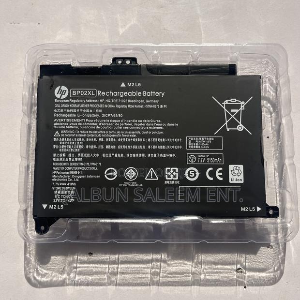 Hp Battery Bp02xl For Hp Pavilion 15-au Hstnn-ub7b Tpn-q172 photo 2