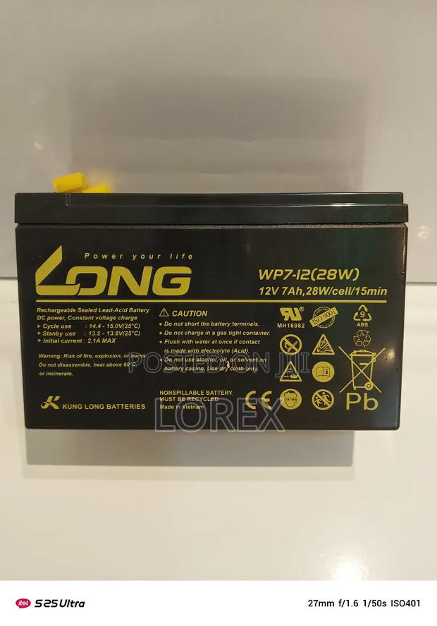 Long Merlin4 Energizer Battery 12v 7ah · Photo 3
