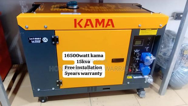 Eco- Friendly Generator Options Kama 15kva 16500wax Diesel · Photo 1