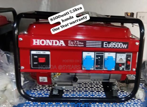 Enhanced Generator Performance Honda 7.5kva 8500watt Petrol · Photo 1