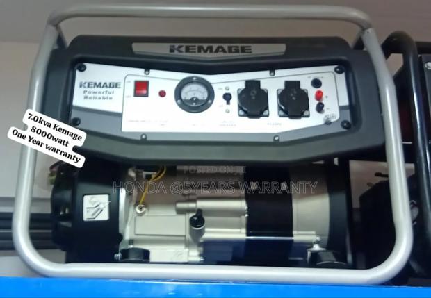 Fast Generator Delivery Kemage Petrol 8000watt Pull Start · Photo 1