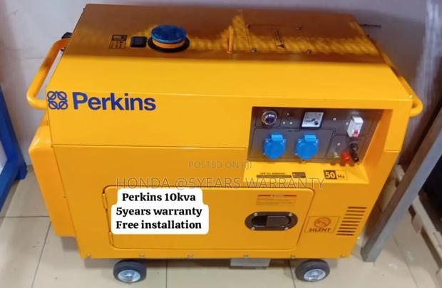 Own a Generator Today Perkins 10kva 13000watt Diesel 10kva · Photo 1