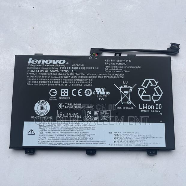 Lenovo 00hw001 Battery For Lenovo Thinkpad S3 Yoga 14 20dm