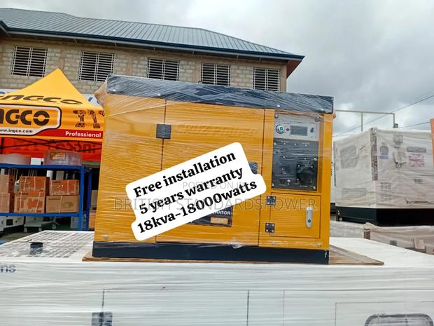 High Capacity Flow 18kva Diesel Genset · Photo 1