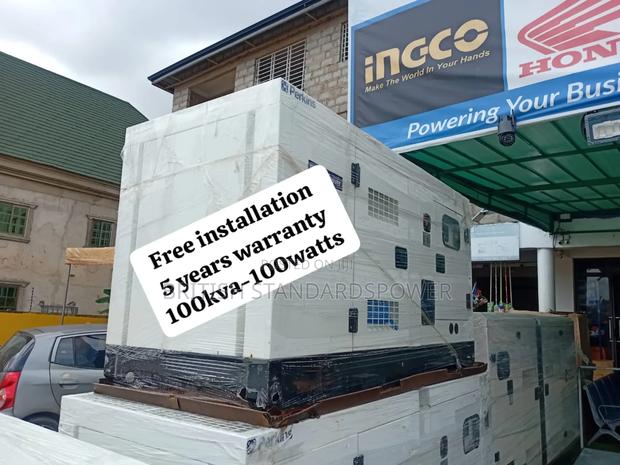 Powerful Performance 100kva Diesel Silent Generator · Photo 1