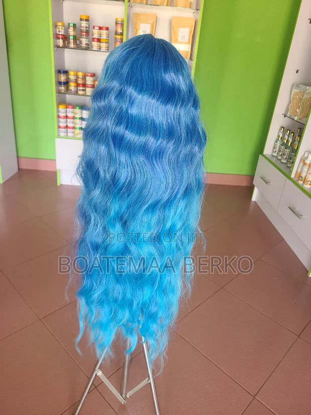 Blue Deep Bodywave Wig photo 2