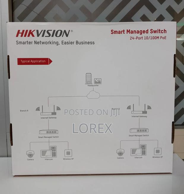 Hikvision 24port Smart Poe Switch Managed Ds-3e1326p-Ei/M · Photo 4