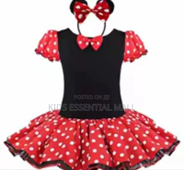 Poka Dot Red Ballet Dress for Children · Photo 2