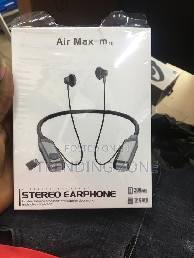 Air Max-M16 Stereo Earphone