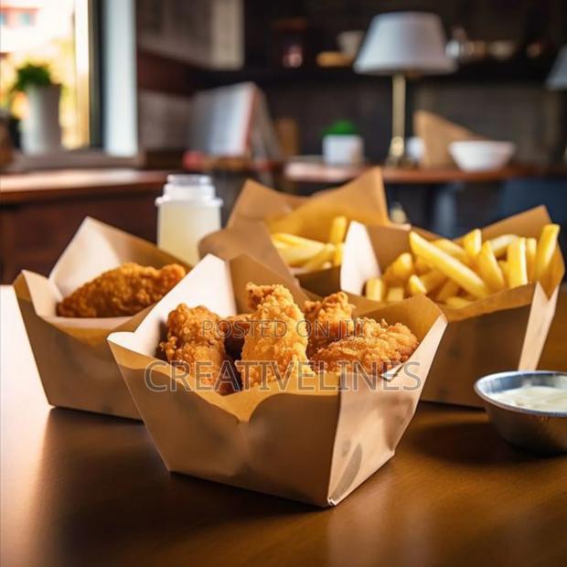 Brown Fries and Chicken Boxes · Photo 4