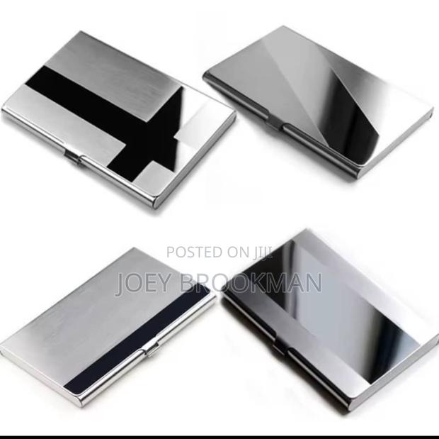 Card Holder Men Rfid Blocking Aluminum Metal Slim Wallet photo 5