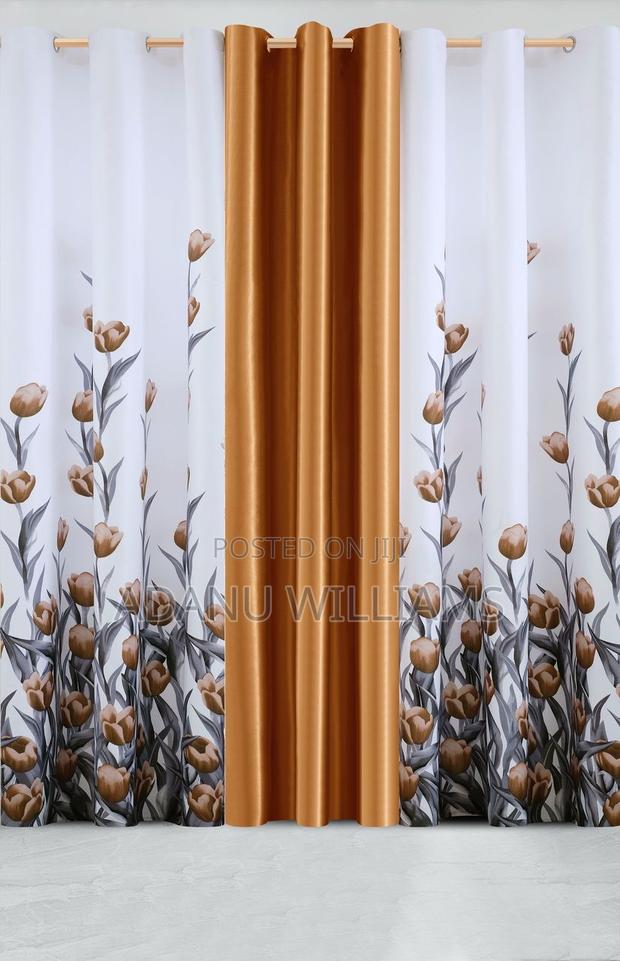 Luxurious 3pcs Set of Curtains ( Available in Diff Colors) · Photo 2