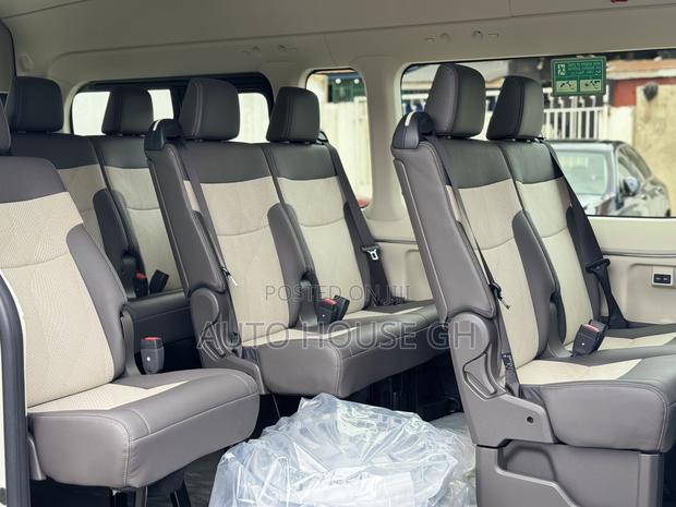 New Toyota HiAce 2025 White