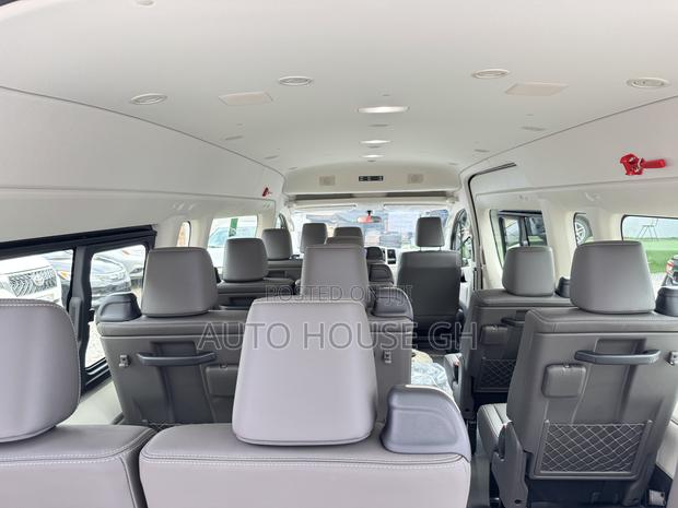 New Toyota HiAce 2025 White